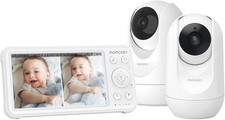 Image of Momcozy BM01 Video Baby Monitor 2 Cameras Night Vision Audio Portable