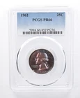 1962 Washington Quarter PR66 PCGS Beautiful Tone *8705