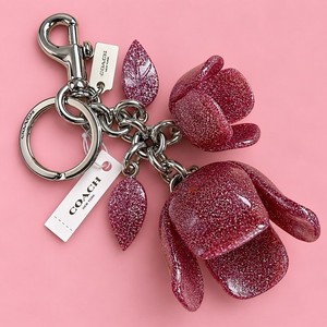 Coach Tea Rose Keychain | eBay