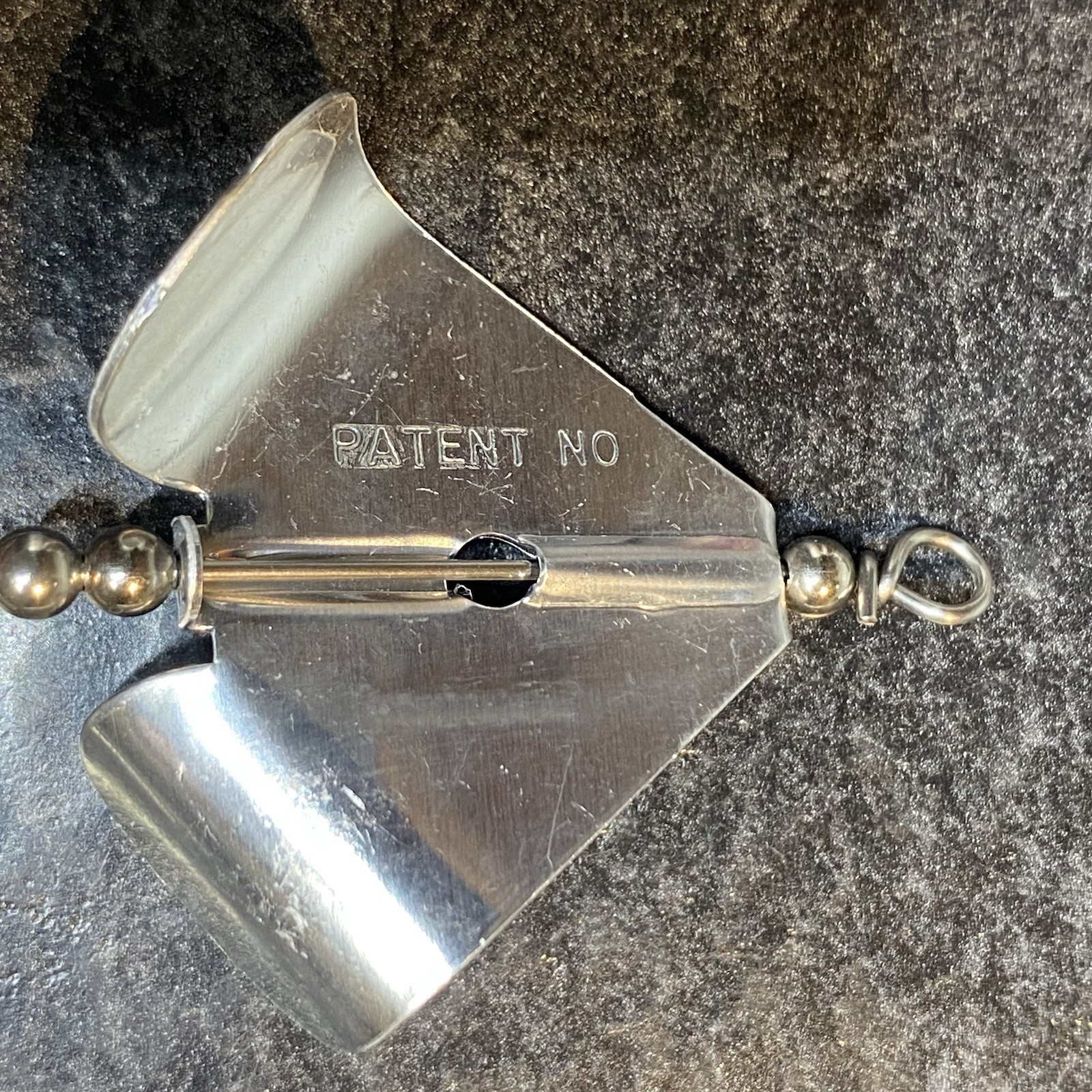 Vtg Lurh Jensen HERB'S Dilly BUZZ Chrome Spoon Buzzbait Topwater 5/8 Fish Lure - Image 4