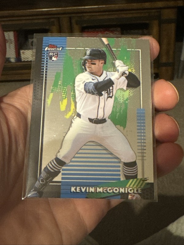 2026 Topps Finest Kevin McGonigle RC #74 Detroit Tigers Common