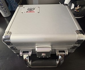 Slab Case Go Metal Display Case Silver Lockable Portable Fits 25 slabs