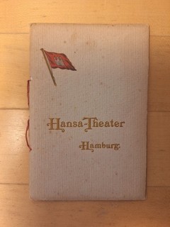 Hansa Theater Hamburg Programmheft Juni 1926 32 Seiten