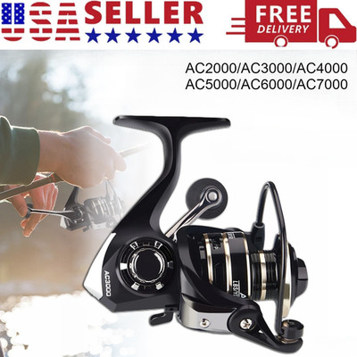 12BB Metal Spinning Fishing Reel 5.2:1 Freshwater Saltwater Left Right Hand Reel