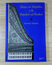 Technique and Interpretation on the Harpsichord and Clavichord by Troeger Book