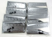 8 x Emergency Portable Car Urine Bags 700ml Mini Toilet Urine Bags Disposable