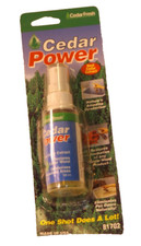 Brand New Cedar Fresh Cedar Spray 81702 Power Spray 2 fl oz Real Cedar Extract