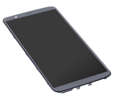 OLED Assembly With Frame Compatible For OnePlus 5T (Aftermarket Plus) (Black)