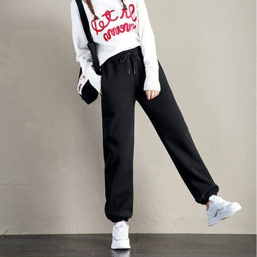 Women Warm Jogging Pants Winter Thick Fleece Lined Trousers Joggers Sport Bottom - Picture 5 of 16