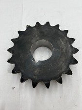 Sprocket 7 3/4" x 2 3/8" x 4 3/8" H100B-F8 18 Teeth Black Heavy Duty