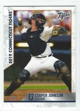 2019 Connecticut Tigers (New York-Penn League) Cooper Johnson