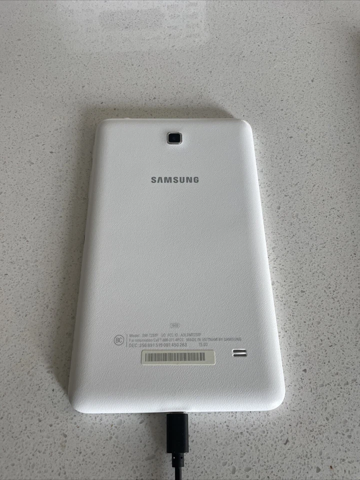 Samsung - Galaxy Tab 4 - 7" - 8GB - Blanco - SM-T237P Pulsador Necesita Reemplazo Foto 2 de 3