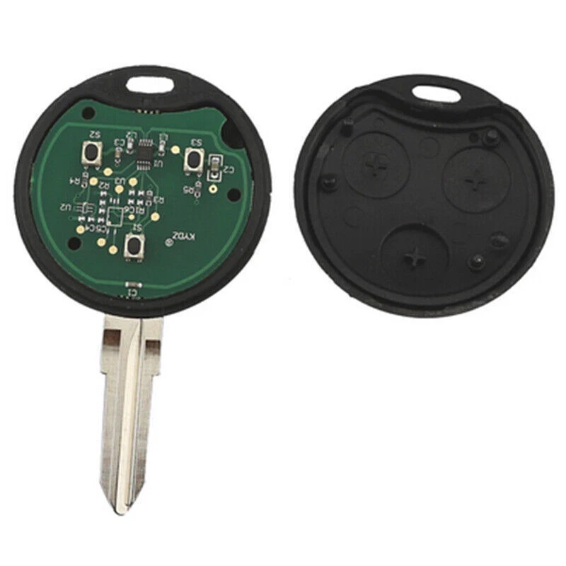 for Mercedes-Benz Smart Fortwo 1998-2006 Forfour Roadster City Remote Car Key - Imagem 3 de 4