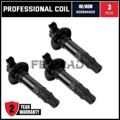 Fevirad IGNITION COIL ''SET OF 3'' GTX RXP RXT GTI 296000307 420664020 NEW