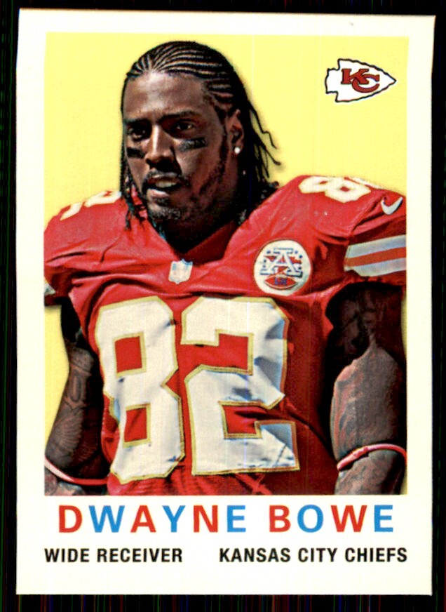 2013 Topps 1959 Minis Dwayne Bowe Kansas City Chiefs #2 NFL Football Card