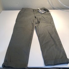 Daily Look Women's Democracy "Ab" Solution High Rise Trouser Green Size 2