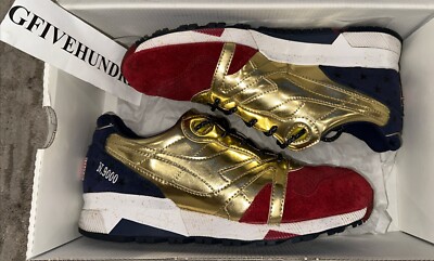 Diadora N9000 X Social Status Star & Stripes Gold US Men s Size 8.5
