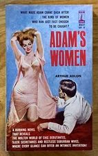 Adam's Women by Arthur Adlon - FINE vintage 1962 Beacon sleaze PBO, Johnson GGA