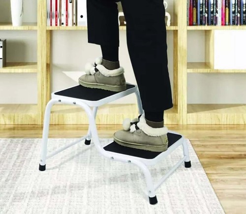 Caravan Entry Step Stool Durable Non-Slip Rubber Tread Safety Construction Home - Picture 6 of 18
