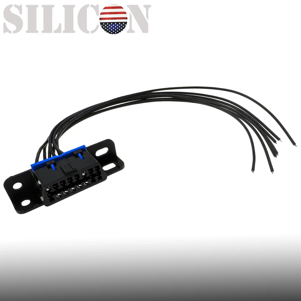 Conector de arnés de puerto serie OBDII OBD2 coleta enlace de datos para Jeep Foto 4 de 4