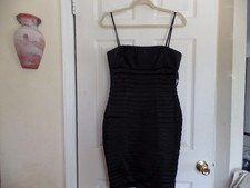 CALVIN KLEIN GORGEOUS LITTLE BLACK DRESS SZ 2MINT