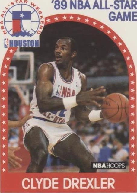 Clyde Drexler Basketball Sports Trading Cards & Accessories for