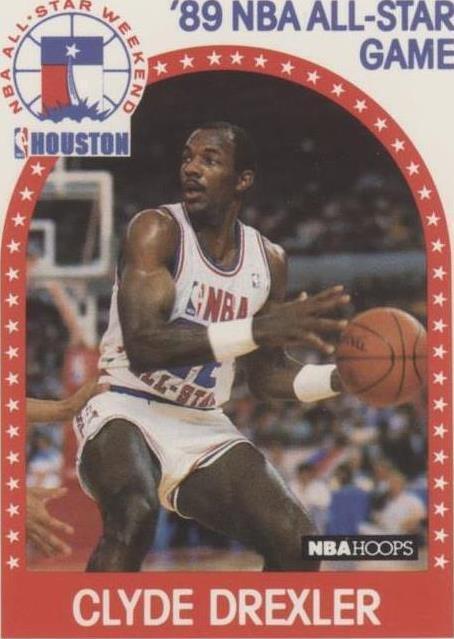 Clyde Drexler Basketball Sports Trading Cards & Accessories for