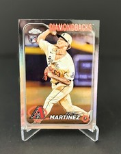 2024 Topps Chrome Justin Martinez Refractor #159 Arizona Diamondbacks