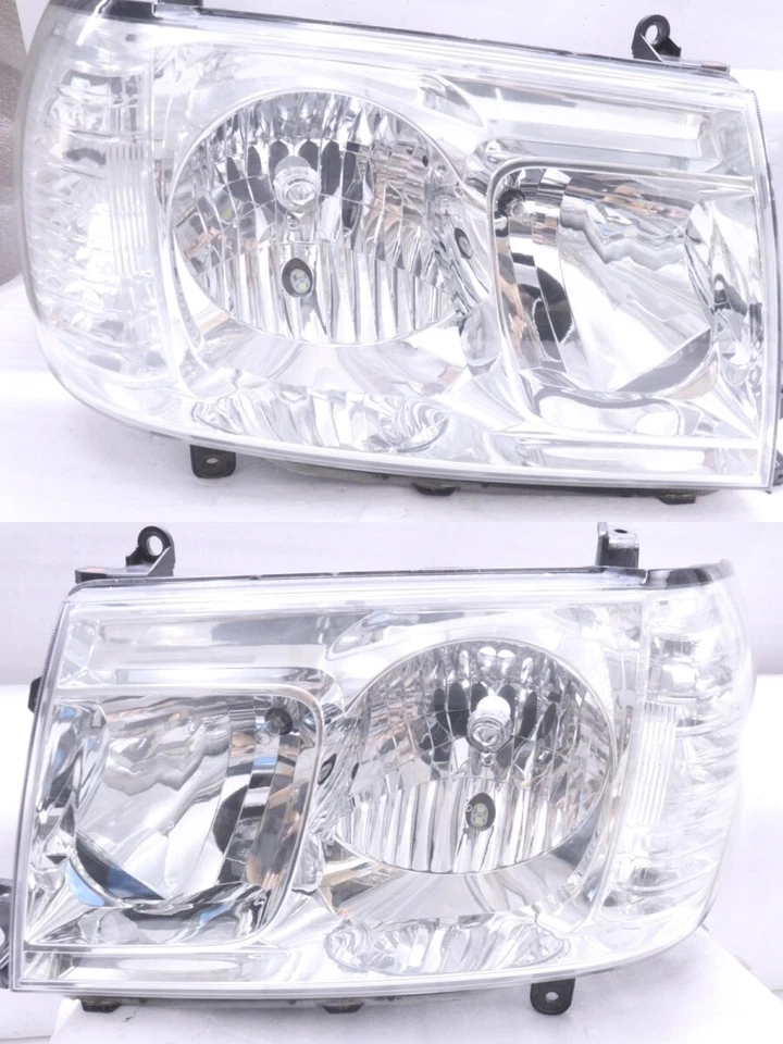 Toyota Genuine Land Cruiser 100 Late Model GF-UZJ100W headlight 2005 2006 2007 Foto 2 de 4