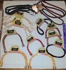 Purse Making Supply Lot- Fasteners, Handles, Decorative, Beads & More!! See Pics — photo 2