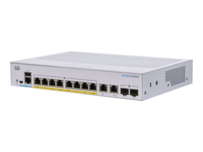 Cisco CBS250-8P-E-2G-UK Switch - 8 Anschlüsse - L3 - Smart inkl VAT