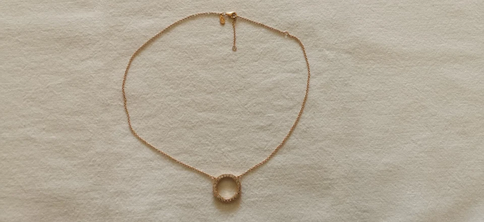 Original Pandora Kette Funkelnder Kreis Rosegold 46 cm 3 fach verstellbar Neu - Bild 3 von 4