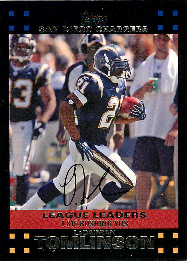 その他 Bowman Relics Auto LaDainian Tomlinson 2025 Leaf Signature Series LaDainian Tomlinson 1/1 Sunrise
