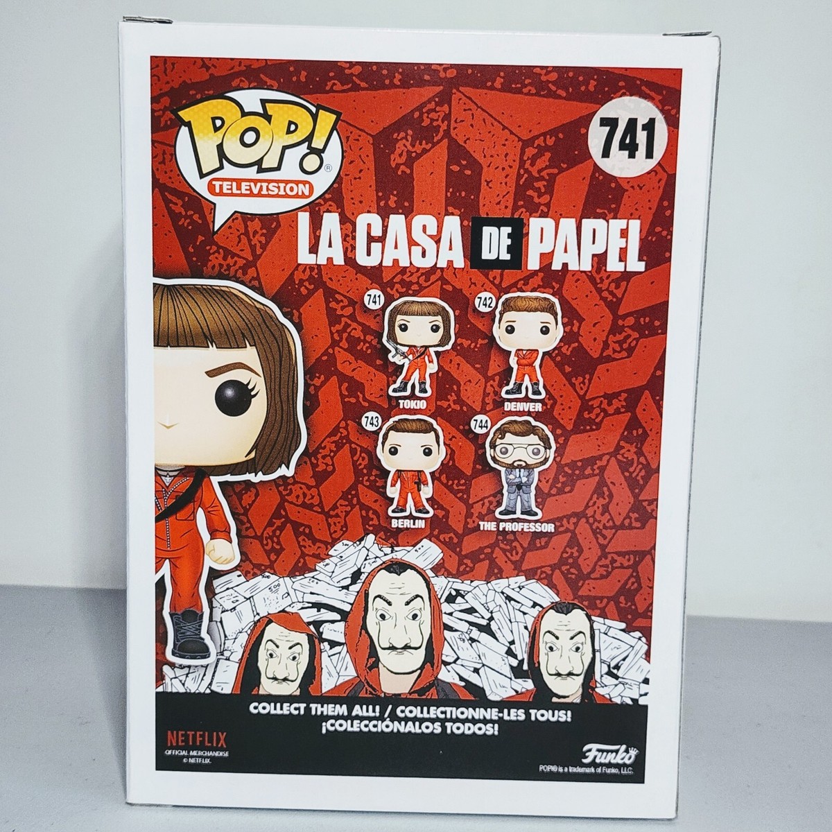 アメコミ Funko Pop!LA CASA DE PAPEL 741 CHASE Funko Money Heist La Casa De Papel POP Television Tokio