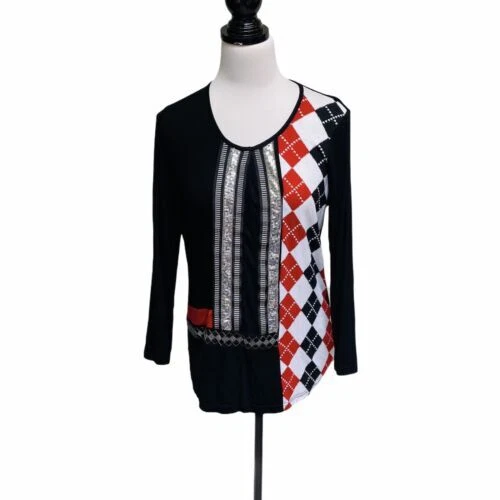 Threadz Geometric Tops for Women