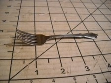 Oneida stainless Oneidacraft Deluxe CHATEAU Baby Fork Flatware
