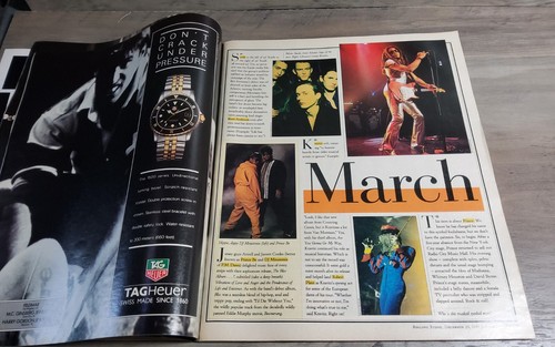 Rolling Stone Magazine #672 Dec 93 Jan 94 Double Issue Cindy Crawford Vtg Ads - Picture 3 of 5