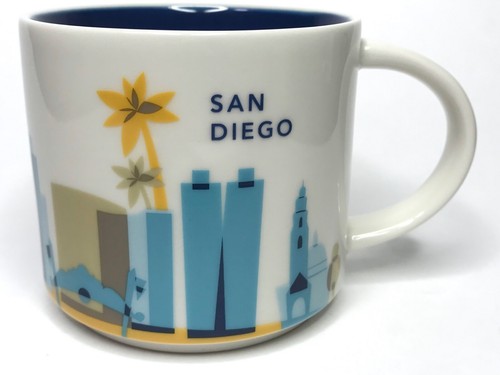 Taza de café Starbucks You Are Here Collection San Diego 2015 - Imagen 2 de 9