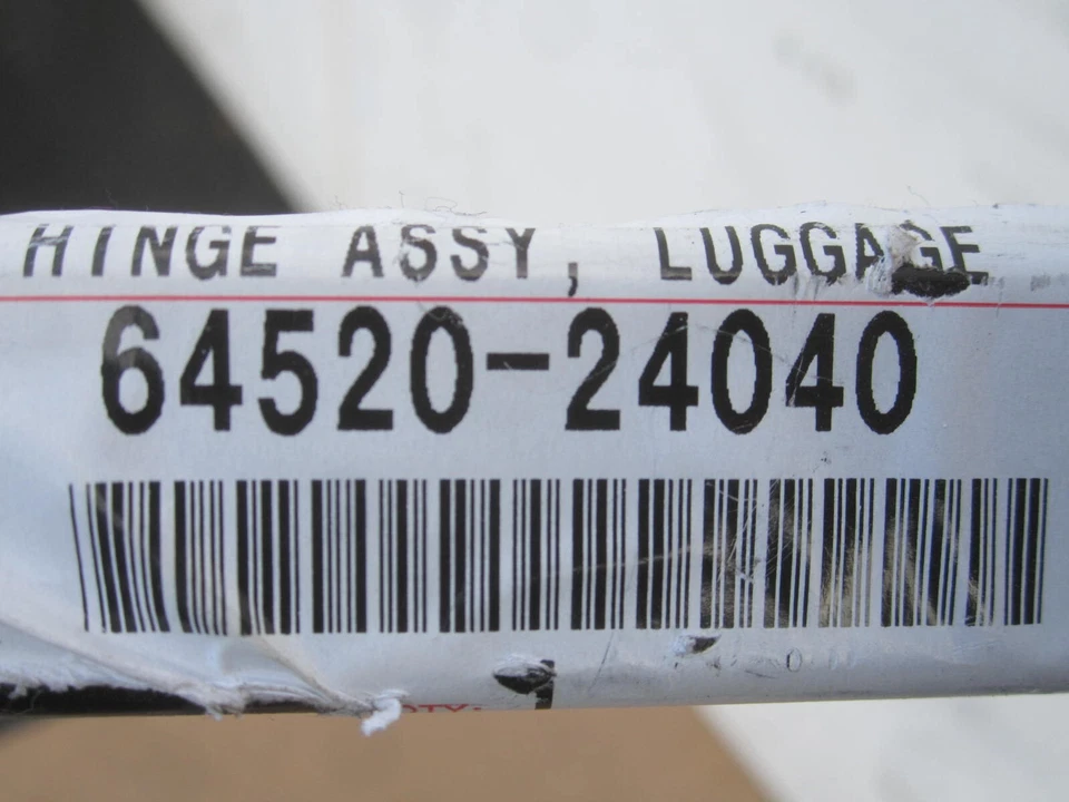 Os21213 Lexus RC 350 RC F 2015 2016 2017 tapa de maletero trasero bisagra izquierda OEM Foto 4 de 4