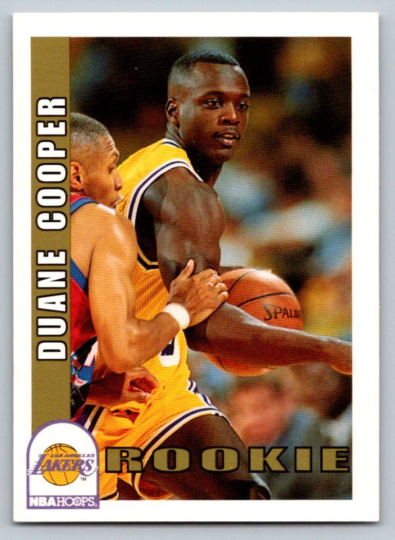 1992-93 Hoops #409 Duane Cooper