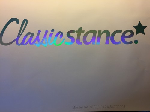 Oilslick Frontscheibe Aufkleber Classic Stance Ölfarbe Hologramm low deep 156 - Picture 10 of 11