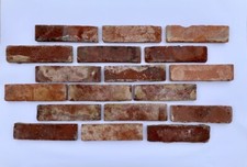 Antike Ziegelriemchen Backsteinriemchen Riemchen Retro 35,00 &euro; pro 1 m2