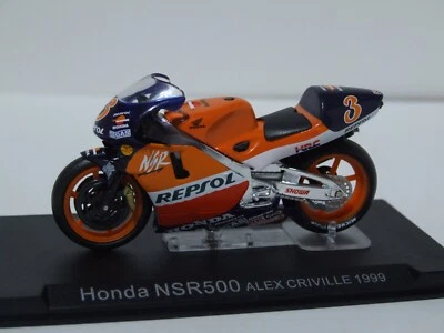 1:24 Scale 1999 Alex Criville Honda NSR500 Motorcycle by Ixo - Image 1 of 3