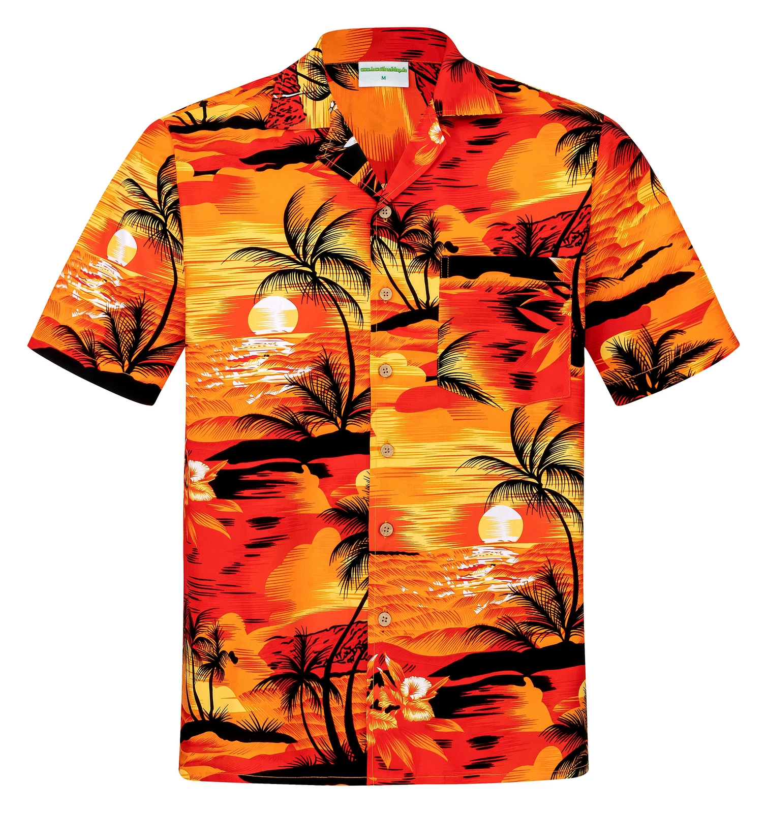 Men's Hawaiian shirt 100% cotton S - 8XL short sleeve summer beach Hawaiian shirt shirt
Opens in a n