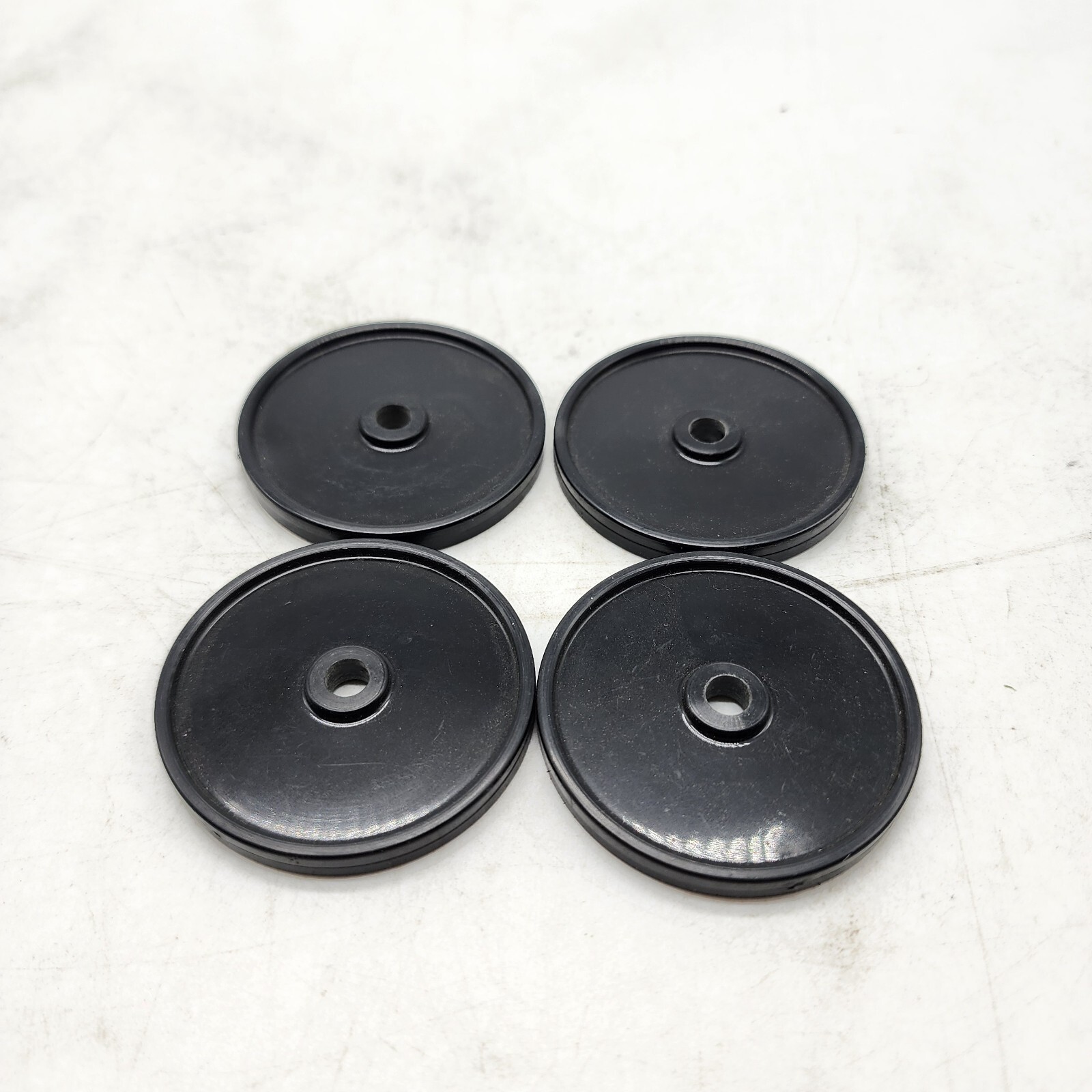 GI Joe Slaughter Marauders Equalizer black ROLLER WHEEL accessory part Vtg 1989