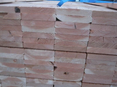 HAEBELHOLZ 35 mm Douglasie Bohlen (12€/Stck) Bretter 2.Wahl Holz Gartenhaus Lärche 200x19cm