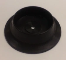 WATERPIPE BONG BLACK BASE REPLACEMENT PART 2 INCH DIAMETER BOTTOM