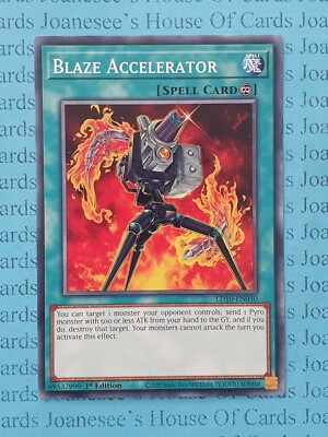 LD10-DE030 Blaze Accelerator Yu-Gi-Oh Karte 1. Auflage Neu