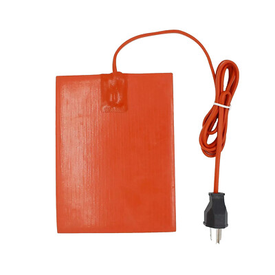 15x20cm 110V 300W Car Engine Oil Pan Sump Tank Silicone Heating Pad US Plug