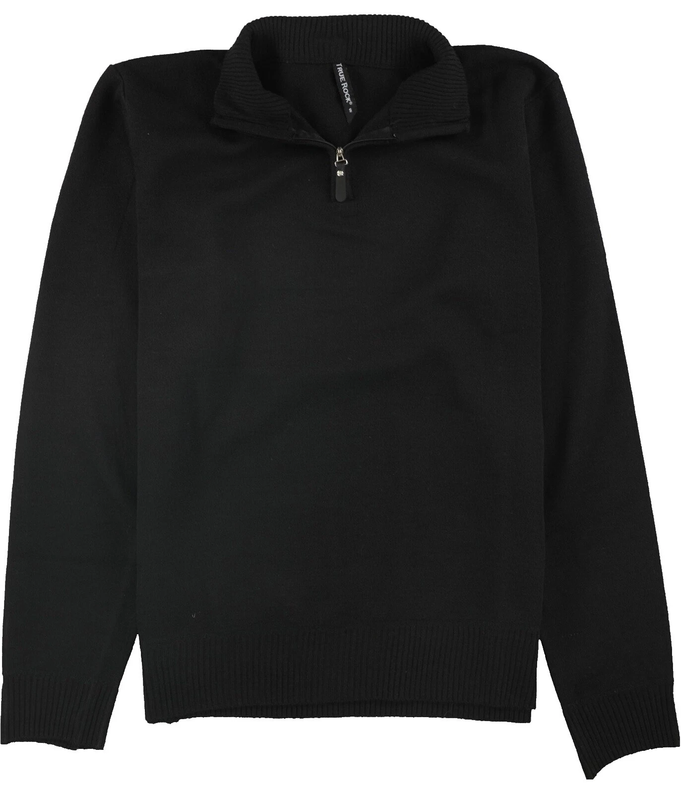Black True Rock Sweaters for Men